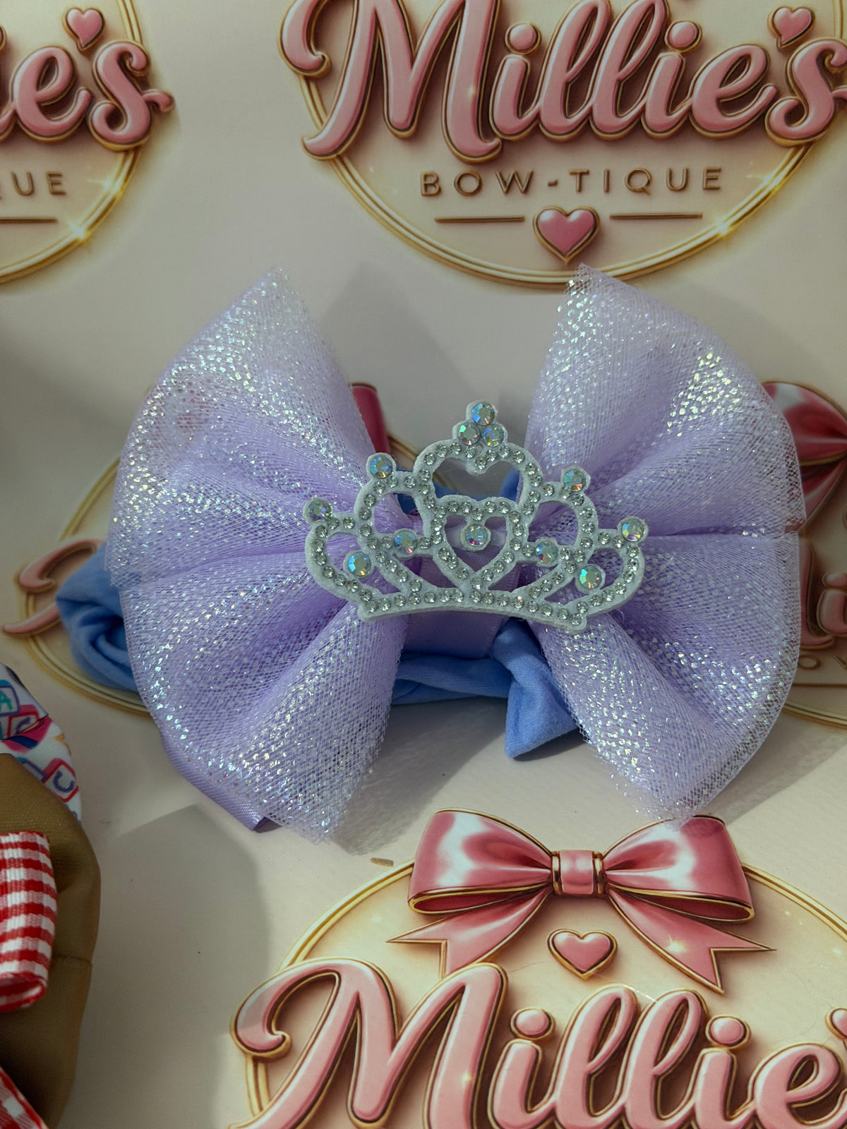 Tiara tulle headband