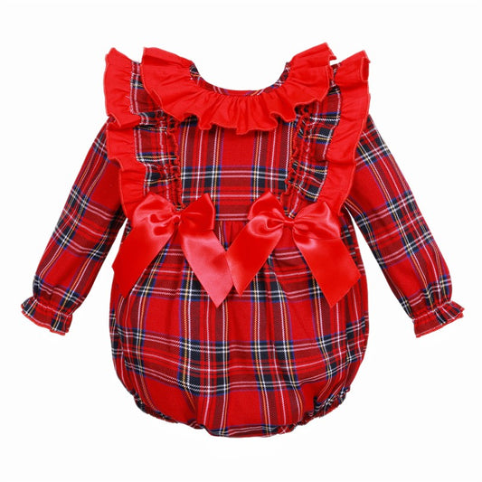 Wee Me Tartan Romper
