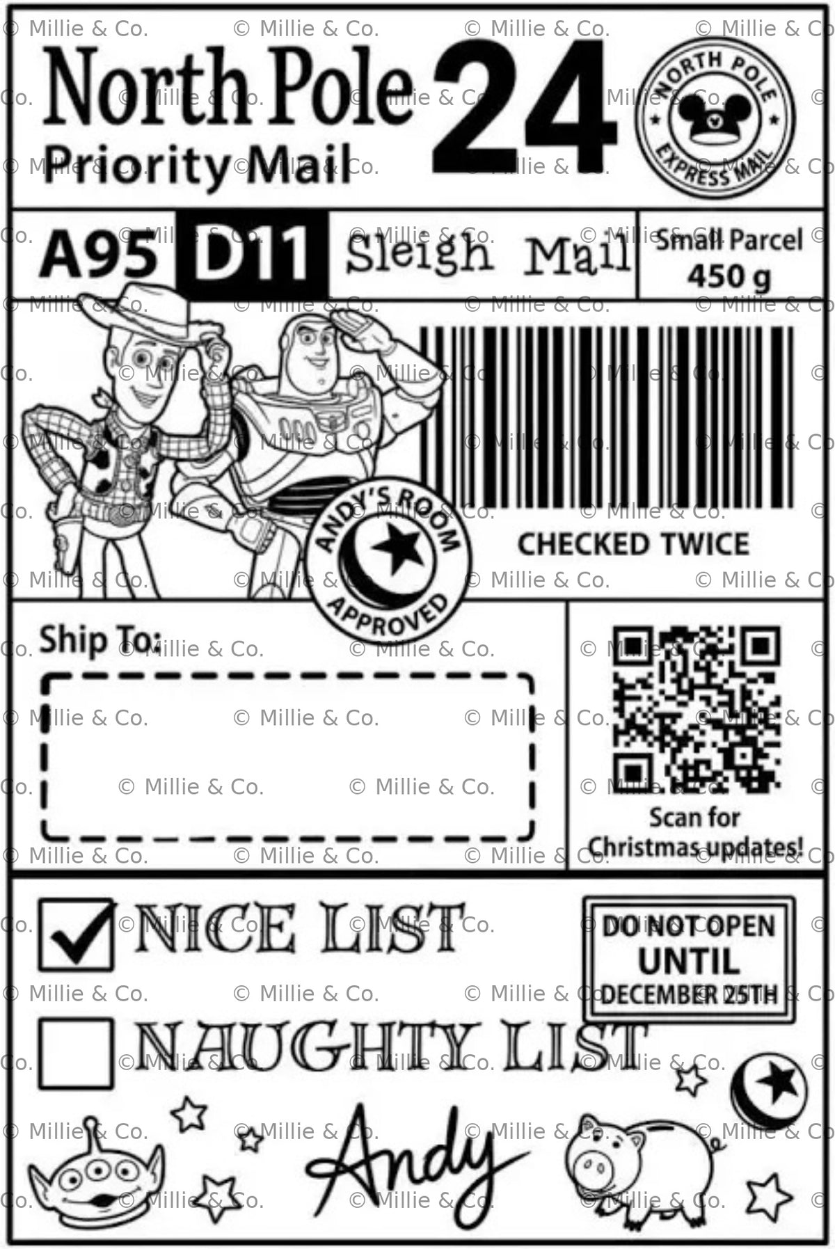 Christmas Labels
