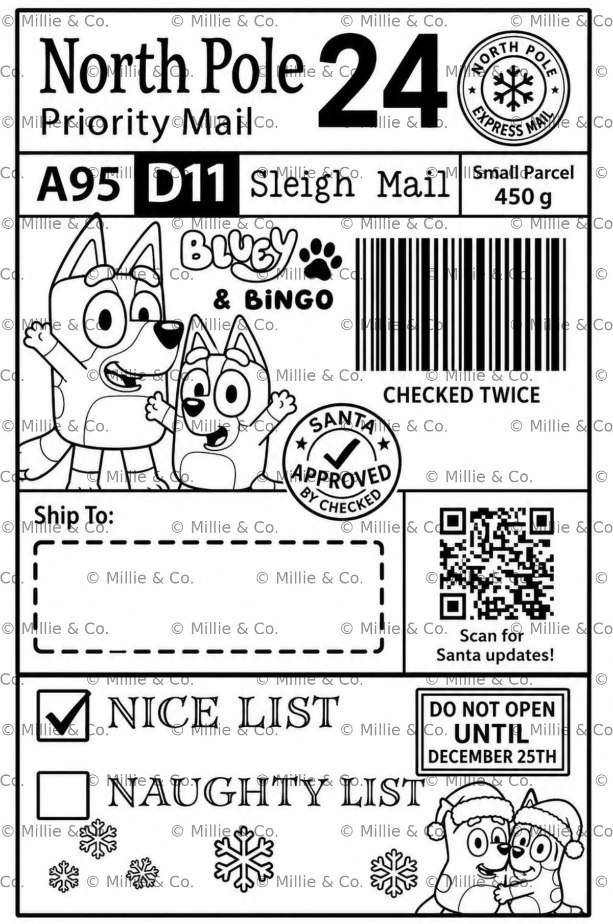 Christmas Labels