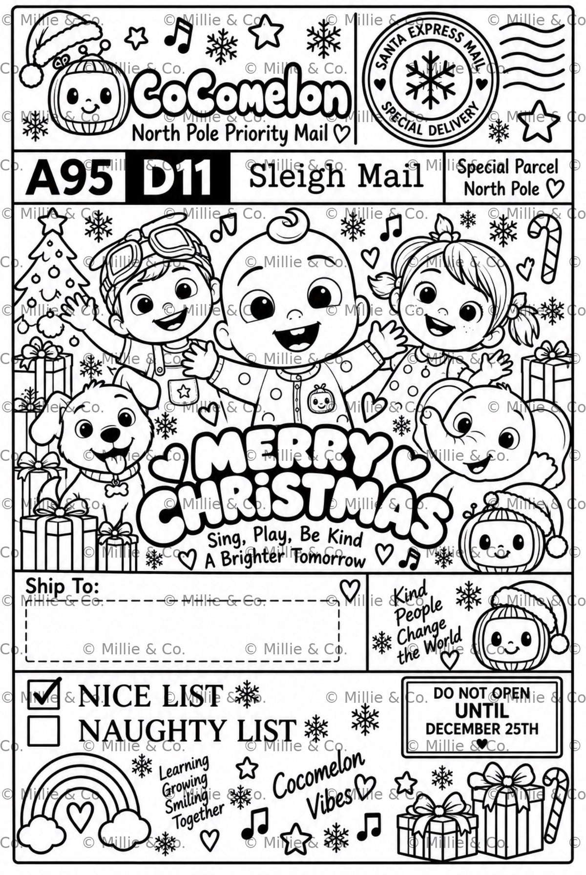 Christmas Labels