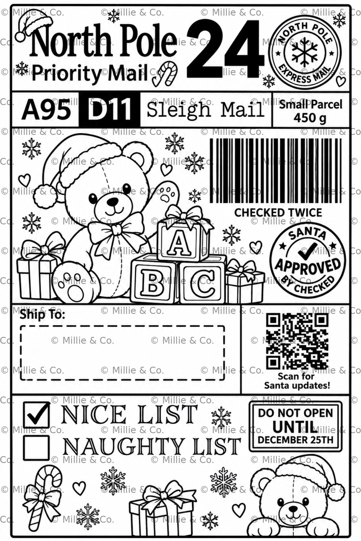 Christmas Labels