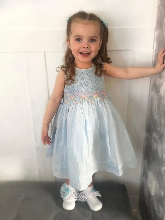 Sleeveless Smock Dress